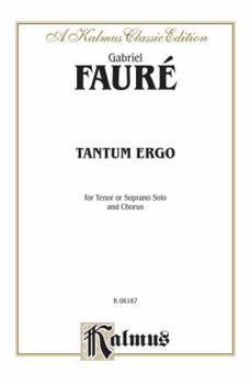 Paperback Tantum Ergo: SAATB with SATBB Soli (Orch.) (Latin Language Edition) (Kalmus Edition) (Latin Edition) Book