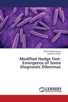 Paperback Modified Hodge Test: Emergence of Some Diagnostic Dilemmas Book