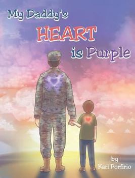 Hardcover My Daddy's Heart is Purple Book