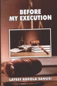 Paperback Before My Execution Book