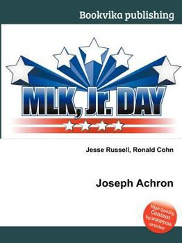 Paperback Joseph Achron Book