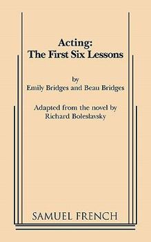 Paperback Acting: The First Six Lessons Book