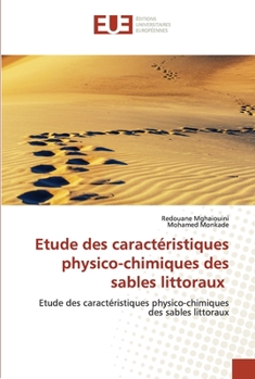 Paperback Etude des caractéristiques physico-chimiques des sables littoraux [French] Book
