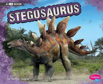 Paperback Stegosaurus: A 4D Book