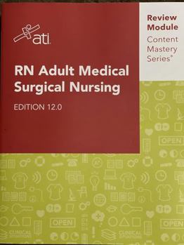 Paperback RN Adult Medical Surgical Nursing Book