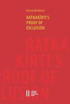 Paperback Ratnakirti's Proof of Exclusion Book