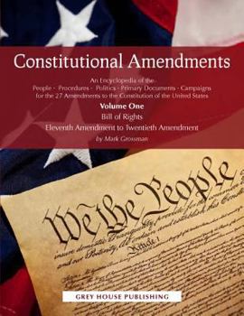 Hardcover Encyclopedia of Constitutional Amendments Book