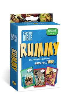 Misc. Action Bible Rummy Game Book