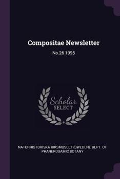 Paperback Compositae Newsletter: No.26 1995 Book
