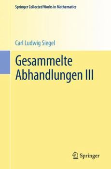 Paperback Gesammelte Abhandlungen III Book