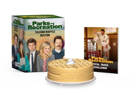 Paperback Parks and Recreation: Talking Waffle Button Book