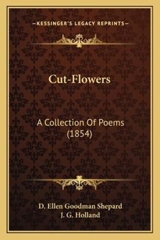Paperback Cut-Flowers: A Collection Of Poems (1854) Book