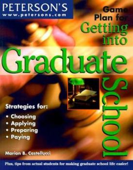 Paperback Game Plan Get Into Gradsch Book