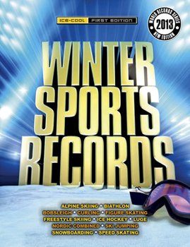 Hardcover Winter Sports Records Book