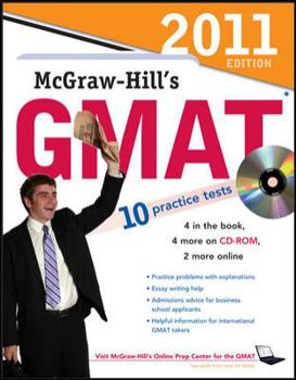 Paperback McGraw-Hill's GMAT [With CDROM] Book