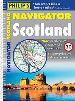 Paperback Philip's Navigator Scotland (Road Atlases) Book