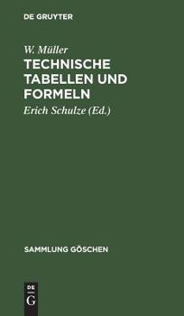 Hardcover Technische Tabellen und Formeln [German] Book