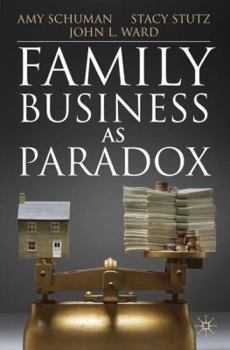 Hardcover Family Business as Paradox Book