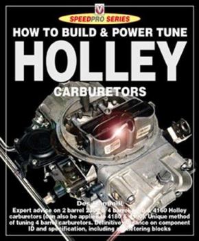 Paperback How to Build & Power Tune Holley Carburetors Book