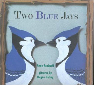 Library Binding Two Blue Jays Book