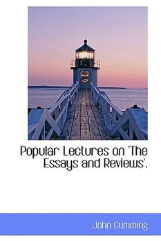 Hardcover Popular Lectures on 'The Essays and Reviews'. Book