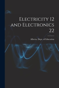 Paperback Electricity 12 and Electronics 22 Book