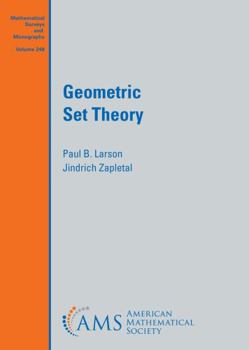 Paperback Geometric Set Theory (Mathematical Surveys and Monographs) Book