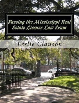 Paperback Passing the Mississippi Real Estate License Law Exam Book