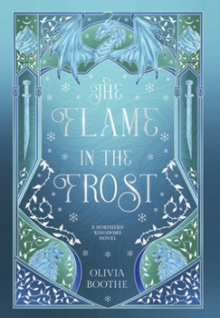 Hardcover Flame in the Frost : A Dark Epic Fantasy Romance Book