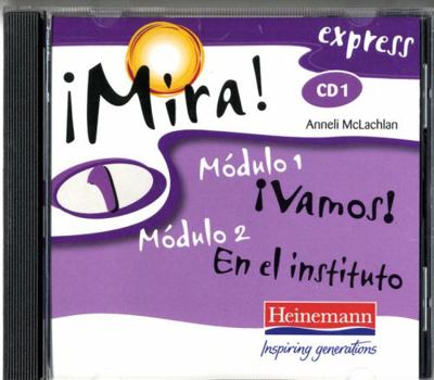 Audio Cassette Mira Express 1 Audio CDs (Pack of 3) Book