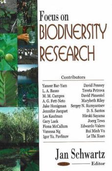 Hardcover Focus on Biodiversity Research Book