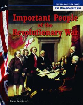Paperback Important People of the Revolutionary War Book
