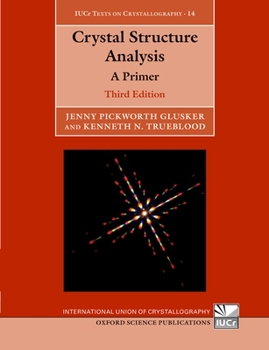 Paperback Crystal Structure Analysis: A Primer Book