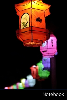 Paperback Notebook: ランタン、ランプ、照明光源、ഋ Book