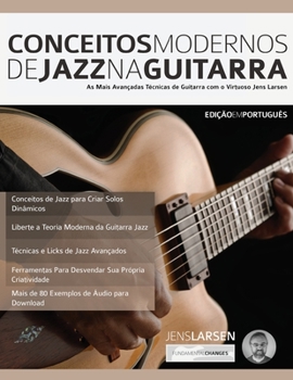 Paperback Conceitos Modernos de Jazz na Guitarra [Portuguese] Book