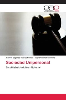 Paperback Sociedad Unipersonal [Spanish] Book