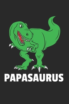 Dinosaurier Papa Notizbuch: Dinosaurier Dino Papa Notizbuch für Vater  / Notizheft / Notizblock A5 (6x9in) Dotted Notebook / Punkteraster / 120 gepunktete Seiten (German Edition)