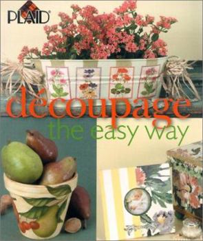 Paperback Decoupage the Easy Way Book