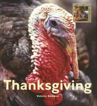 Thanksgiving - Book  of the My First Look at: Holidays