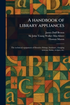 Paperback A Handbook of Library Appliances Book