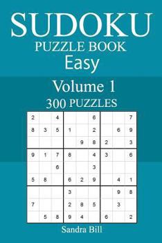 Paperback 300 Easy Sudoku Puzzle Book