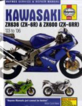 Hardcover Kawasaki ZX-6r & ZX-6rr: Service and Repair Manual Book