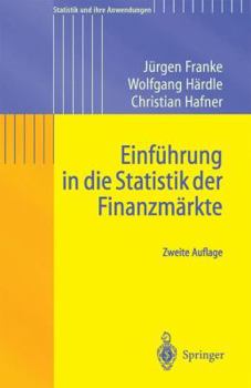 Paperback Einf?hrung in Die Statistik Der Finanzm?rkte [German] Book