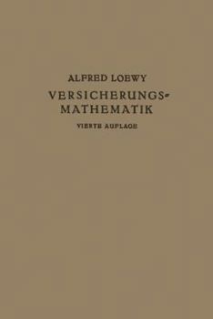 Paperback Versicherungs-Mathematik [German] Book