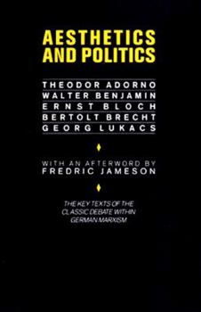 Paperback Verso-Aesthet & Politic Book