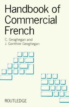 Hardcover Handbook of Commercial French Book