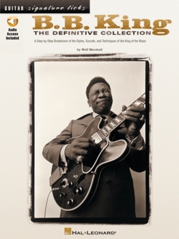 Paperback B.B. King - The Definitive Collection Book/Online Audio [With CD] Book