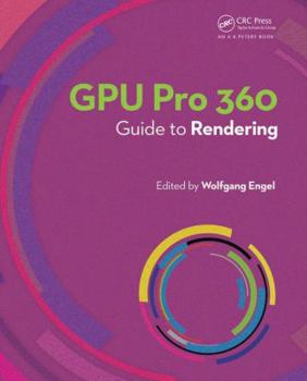 Paperback Gpu Pro 360 Guide to Rendering Book