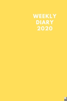 Paperback Weekly Diary 2020: 6x9 week to a page planner with notes & to do list each week. Extra notes pages included. Perfect for self-employed, b Book