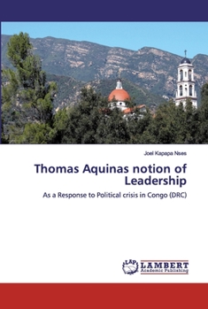 Paperback Thomas Aquinas notion of Leadership Book